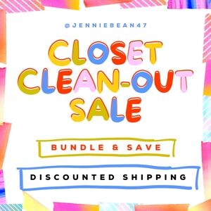 CLOSET CLEAN-OUT: Bundle & Save